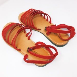 American Eagle Red Sandals